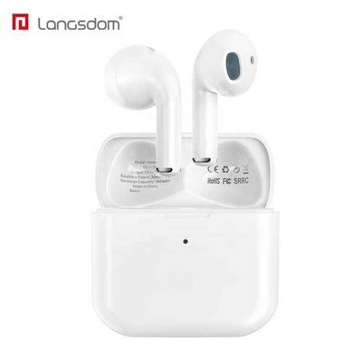 kaufen Ohrhörer und Mikrofon 51-60 Ms Wireless Verzögerungszeit Wasserdicht Bluetooth-Ohrhörer Halb-im-Ohr-Ohrhörer Formfaktor on-line-Fertigung