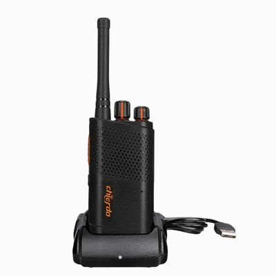 kaufen Chierda CD21 Mini Walkie Talkie 5W UHF VHF Portable Zwei-Wege-Radio on-line-Fertigung