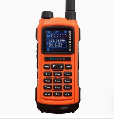 kaufen SenHaiX 8800 5W UHF VHF Walkie Talkie with 128 Channels on-line-Fertigung