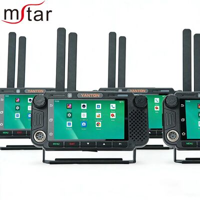 kaufen YANTON TM-7600 Professionelles 4G LTE PTT-Funkgerät mit GPS und IP-Netzwerk für mobile Fahrzeugkommunikation on-line-Fertigung