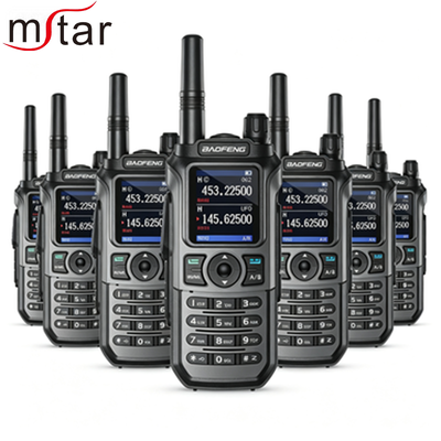 kaufen BAOFENG UV-21R 6W TRI-BAND Ham Radio mit 1,77' Farbbildschirm und NOAA 999CH Langstrecken-Walkie Talkie on-line-Fertigung