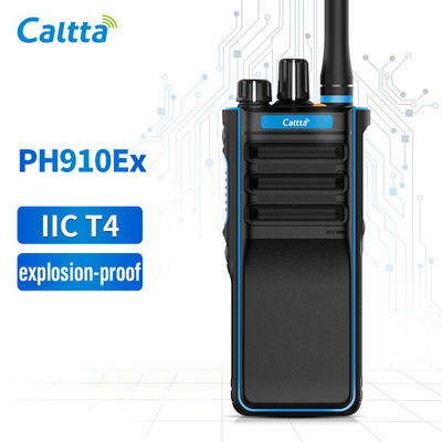 Digitale Zweispurradio PH910EX Schwarz Handheld Explosionssicher IP68 wasserdicht und staubdicht