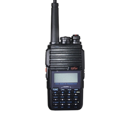 Langstrecken-VHF-UHF-Sicherheits-Sprach-FM-Portable-Sicherheits-Walkie-Talkie-Sender 8 Watt