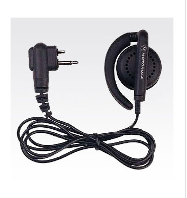 Ohrhörer und Mikrofon BDN6720 Flexibler Ohrempfänger Schwarz Kabel-Kopfhörer