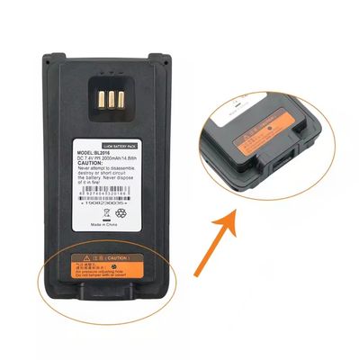Batterie BL2016 Ersatzbatterie für PD985 PD985U Walkie Talkie Zwei-Wege-Radio-Batterie