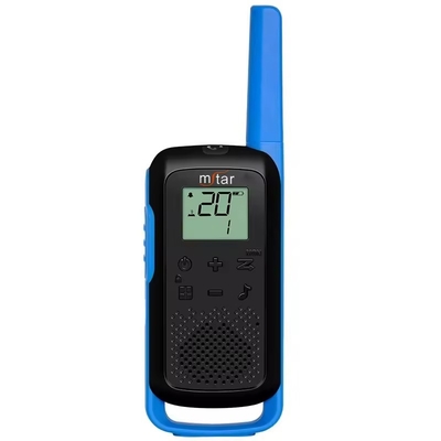 Digitales Zwei-Wege-Radio T62 Outdoor Reisen Outdoor Blau 20 Handheld Professionell Major ein Intercom öffentliche Frequenz