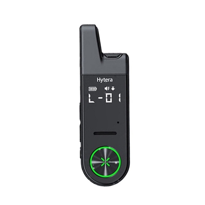 Kleines Intercom S1 Mini Analog Zwei-Wege-Radio mit Ladegerät und Ohrgerät Lavalier Hytera Walkie Talkie