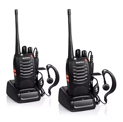 3 - 8 Km UHF Baofeng BF-888S Wireless Walkie Talkie 400-470MHZ Langstreckenradio