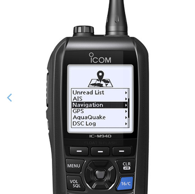 M94D VHF Marine Zwei-Wege-Radio IP57 Float-Blitz für Boot mit LCD-Display