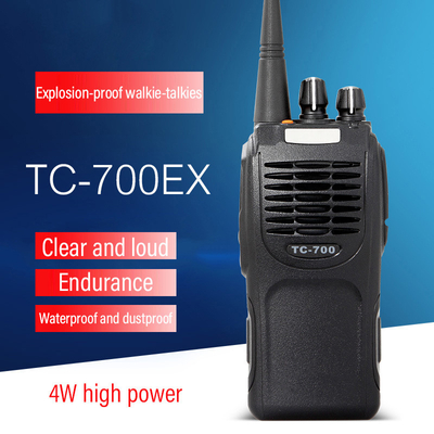 TC-700EX Wasserdicht Staubdicht Hytera Zwei-Wege-Radio-Explosionssicher Notruf