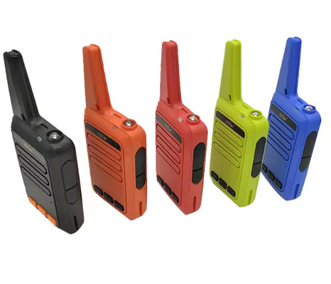 MSTAR CHIERDA Walkie Talkie M-618 Mini Farbenfrohe Kinder Kleinste Walkie Talkie Zwei-Wege-Funkgeräte