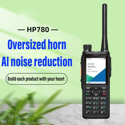 HP780 professionelles Radio Digital Cluster GPS / Beidou-Positionierung Walkie Talkie
