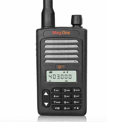 Q11 Handheld Walkie Talkie mit CTCSS Anrufverschlüsselung FM-Funkgeräuschreduktion