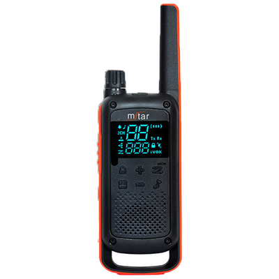 T82 Easy Pairing Ring Dual Power Option USB Schwarz Funkladen Walkie Talkie