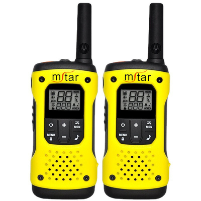 Motorola T92 Zwei-Wege-Radio Handheld Gelb Terminal Stil Walkie Talkie für Bedürfnisse