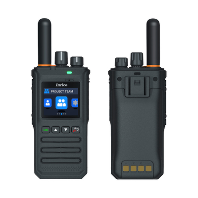 Inrico T740 Ein-Schlüssel-SOS-Doppelknopf Die-Cast IP67 6400mAh 3W Typ-c RTos