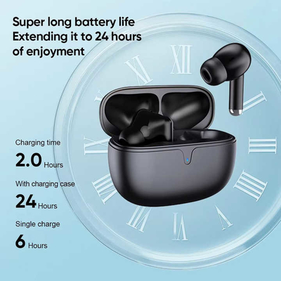 Wireless Air Earphone-Zubehör für zweiwege Radio-Digitalbildschirm und Batterie-Indikator-Zubehör für zweiwege Radio mit drahtloser Verzögerungszeit von 51-60 ms