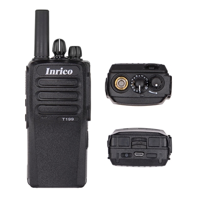 Inrico T199 POC Langstrecken-Zwei-Wege-Funk-Erweiterte Reichweite Dual Transmission Communicator Netzwerk 2G/3G/4G/WiFi Leistung und Effizienz nicht angegeben