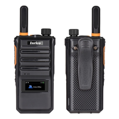INRICO T620 POC Langstrecken-Zwei-Wege-Radio Leichtgewicht 210g POC Langstrecken-Zwei-Wege-Radio mit NC-Algorithmus aktiviert und benutzerfreundlich 2.8 'Touch-Display