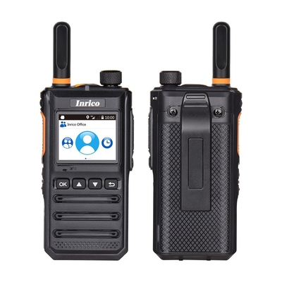 INRICO T640A POC Langstrecken-Zwei-Wege-Radio Einfache Funktion Hochreichweite Zwei-Wege-Radio und bequem für den einfachen Zugang zu den Informationen der Teammitglieder