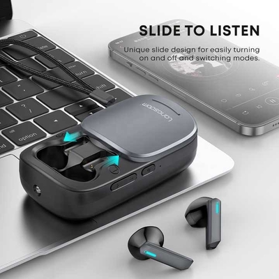 Langsdom Bluetooth-Lautsprecher-Zubehör für Zwei-Wege-Radio Private Formen-Zubehör für Zwei-Wege-Radio mit geschätzte Akkulaufzeit von 5-10 Stunden und 600mAh Batteriekapazität