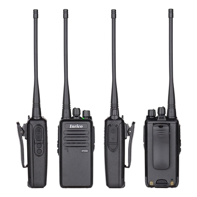 INRICO IP358 Wasserdichtes Zwei-Wege-Funkgerät Zugang zu den Informationen der Teammitglieder mit Wasserdichtem Zwei-Wege-Funkgerät mit IP54-Bewertung und 600Ω Mikrophonimpedanz