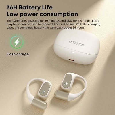 Private Mould ABS Knochenleitung Bluetooth Kopfhörer für Mp3 Handy