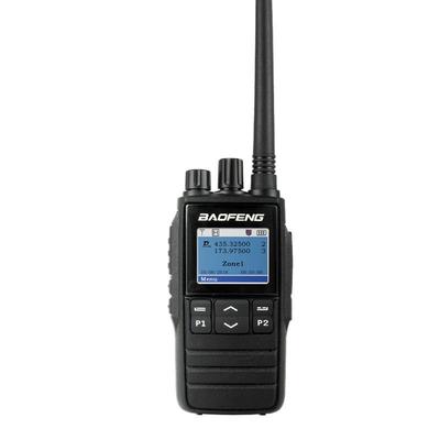 Baofeng DM1703 Digital DMR Radio 5W UHF VHF Walkie Talkie Schwarz
