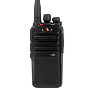 MSTAR DP666EX Wasserdichtes, explosionsgeschütztes Walkie-Talkie 5W UHF VHF
