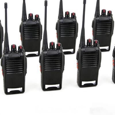 Baofeng 777s Wasserdicht Langstrecken-UHF-Intercom Radio Schwarz Super Handheld Digital Mobile Walkie Talkie