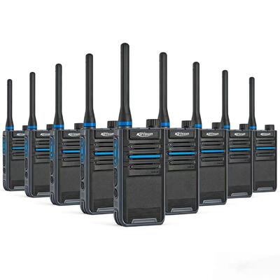 Kirisun PT376 Profi-Anti-Fall Walkie Talkie mit 2W Ausgangsleistung für Fernkommunikation