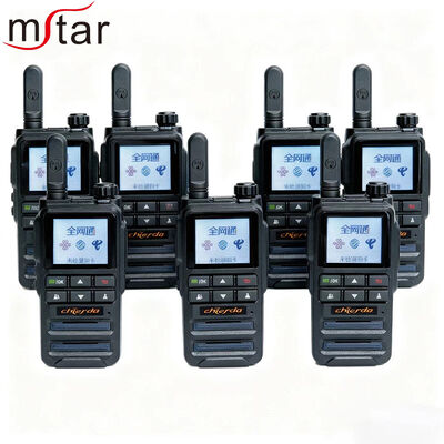 Chierda CD-A7 PLUS 4G POC Funkgerät mit 1500-2000mAh Akku und >50km Reichweite für Flottenlogistik