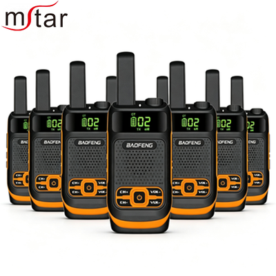 T19 Mini High Power Walkie-Talkie mit 3 Kilometern Reichweite und benutzerdefinierter Logofunktion für den Außenbereich