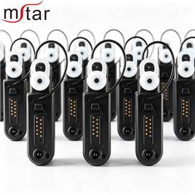 ESW01-N2 Walkie-Talkie-Headset kompatibel mit X1P Z1P PD680 PD660 PD600 mit Geräuschfreien Kabel-Musik-Kopfhörern