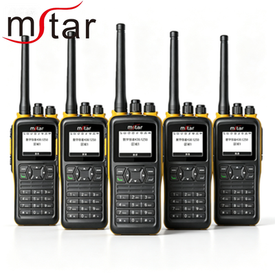 Mstar Long Range Walkie Talkie mit 1,77-Zoll-Bildschirm und IP65-Schutz, professionelles Funkgerät