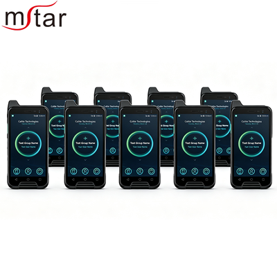 Caltta E720 PoC Smart Radio 4G LTE Android 11 Walkie Talkie mit Dual-SIM-GPS für Bauwesen und Sicherheit